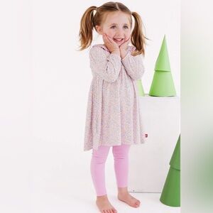 MAGNETIC ME AMELIA MODAL MAGNETIC DRESS & LEGGINGS SET 4T NWT